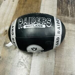 Vintage 90s OAKLAND RAIDERS Sports Stuff Mini Football Stuff Plush Football Toy
